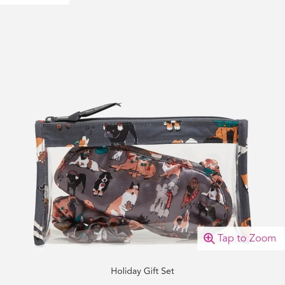 Vera Bradley Dog Designed Sleep Set NWT
